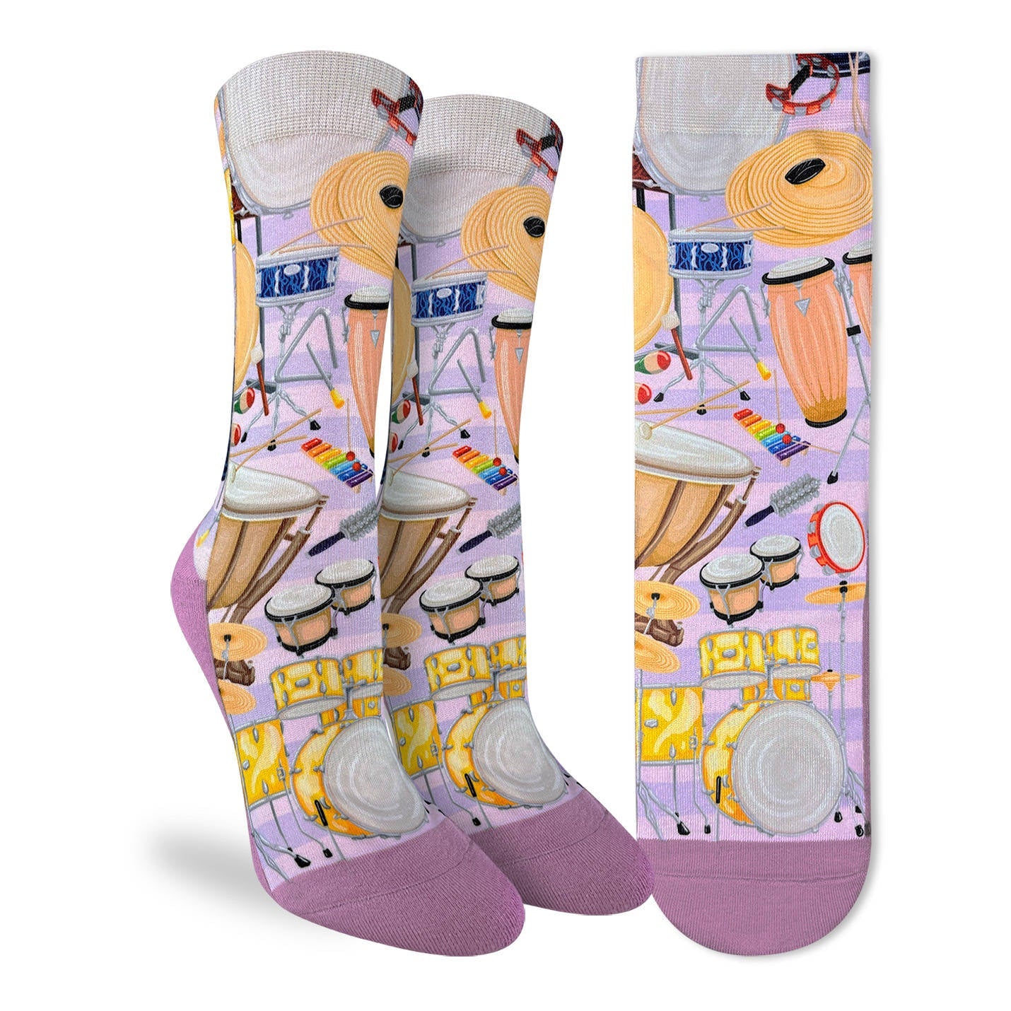 Women's Percussion Instruments Socks – Good Luck Sock