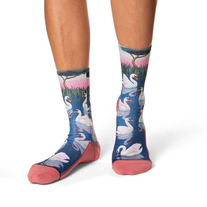 Women's Swans Socks