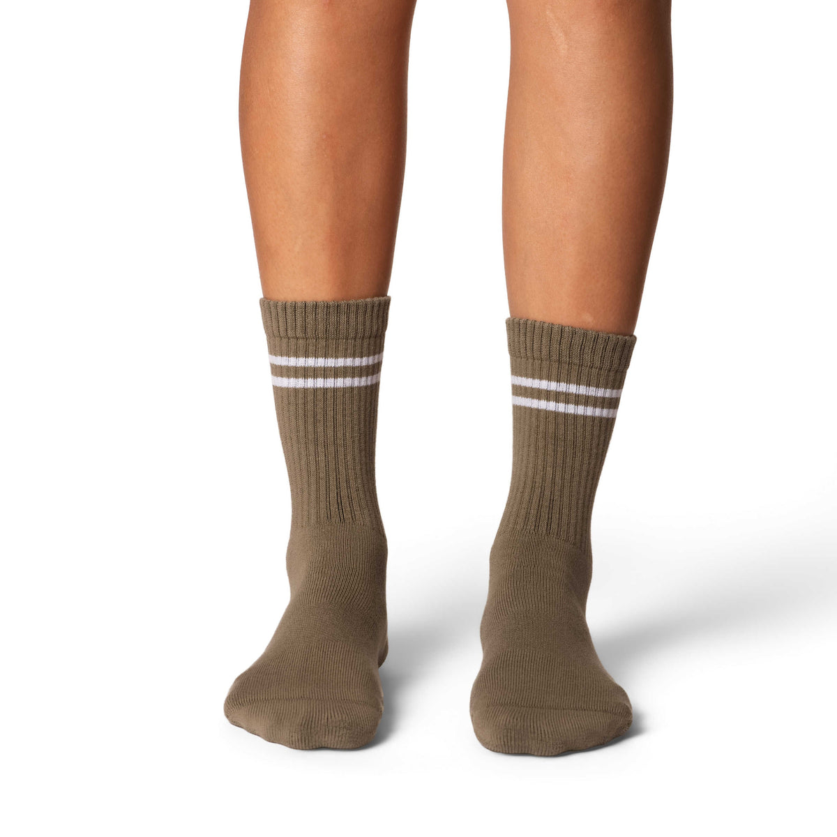 Women's Athletic Socks, Sage Green