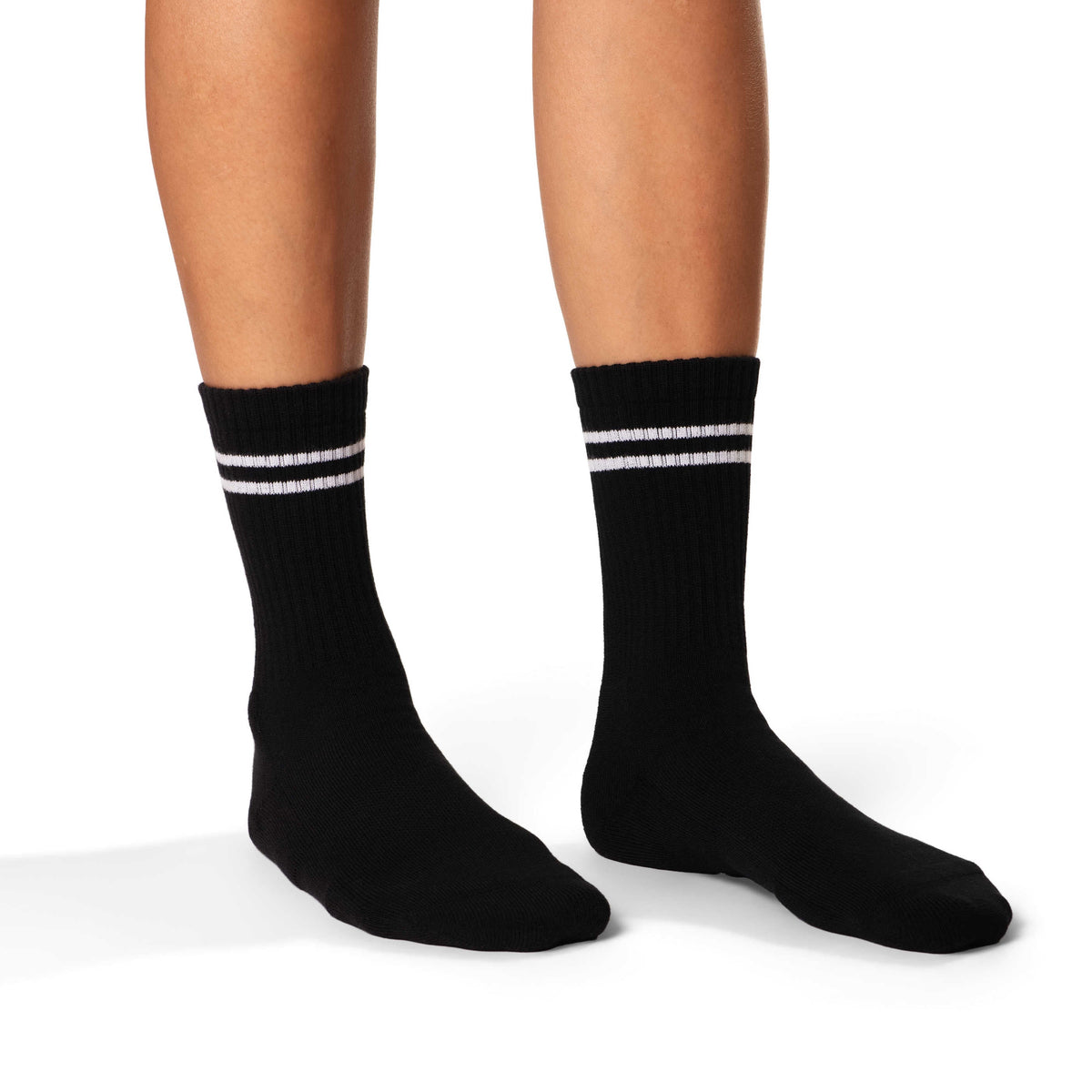 Women's Athletic Socks, Black