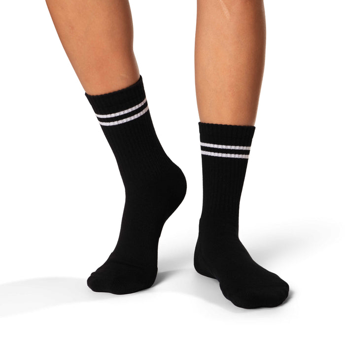 Women's Athletic Socks, Black