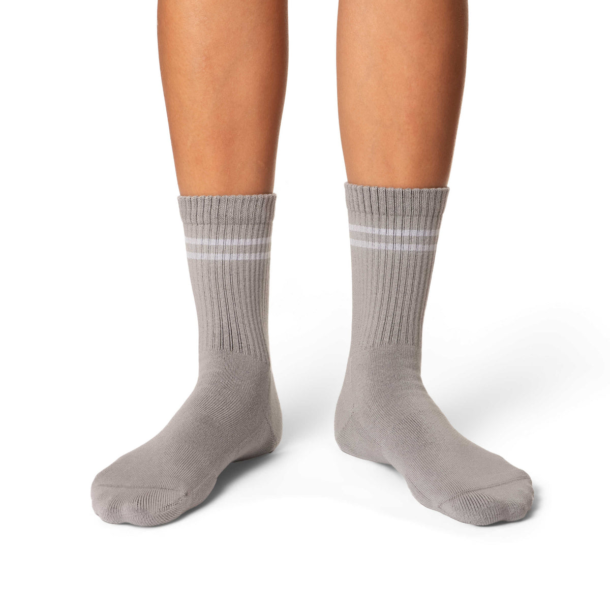 Women's Athletic Socks, Heather Gray