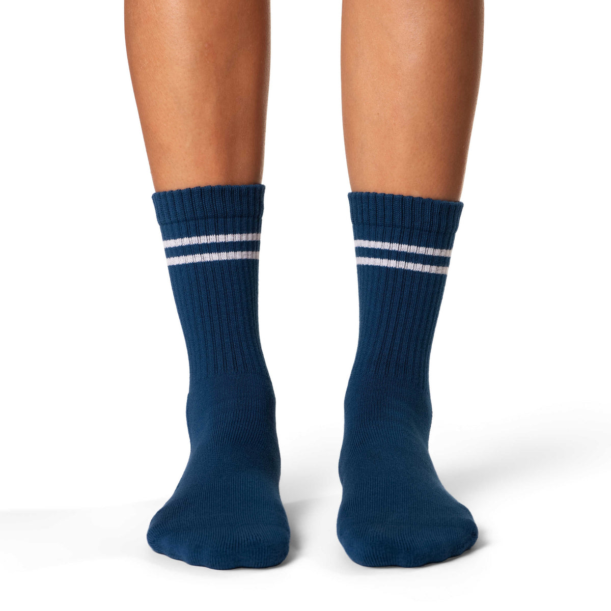 Women's Athletic Socks, Denim Blue