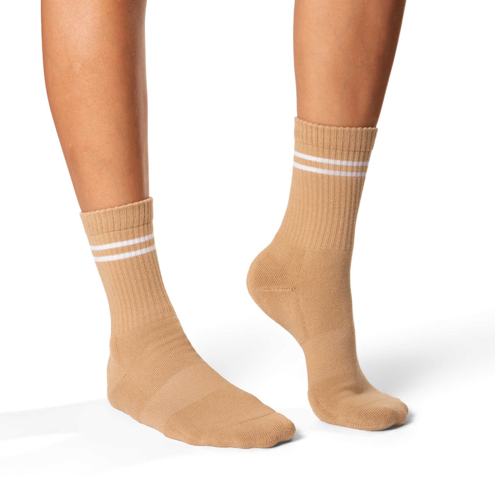 Women's Athletic Socks, Sand