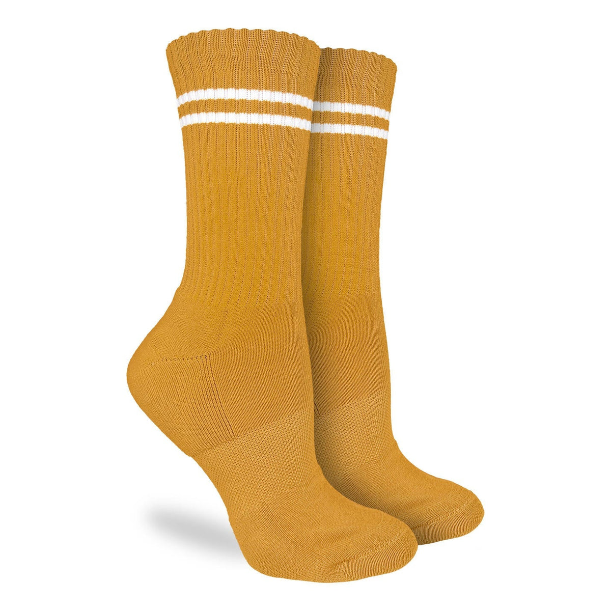 Women's Athletic Socks, Mustard