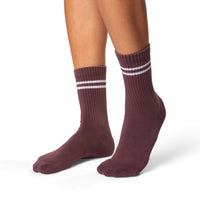 Women's Athletic Socks, Dusty Mauve
