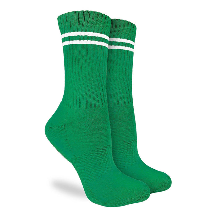 Women's Athletic Socks, Forest Green