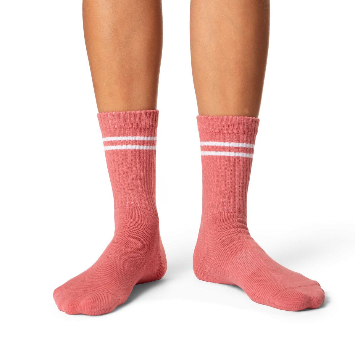 Women's Athletic Socks, Coral
