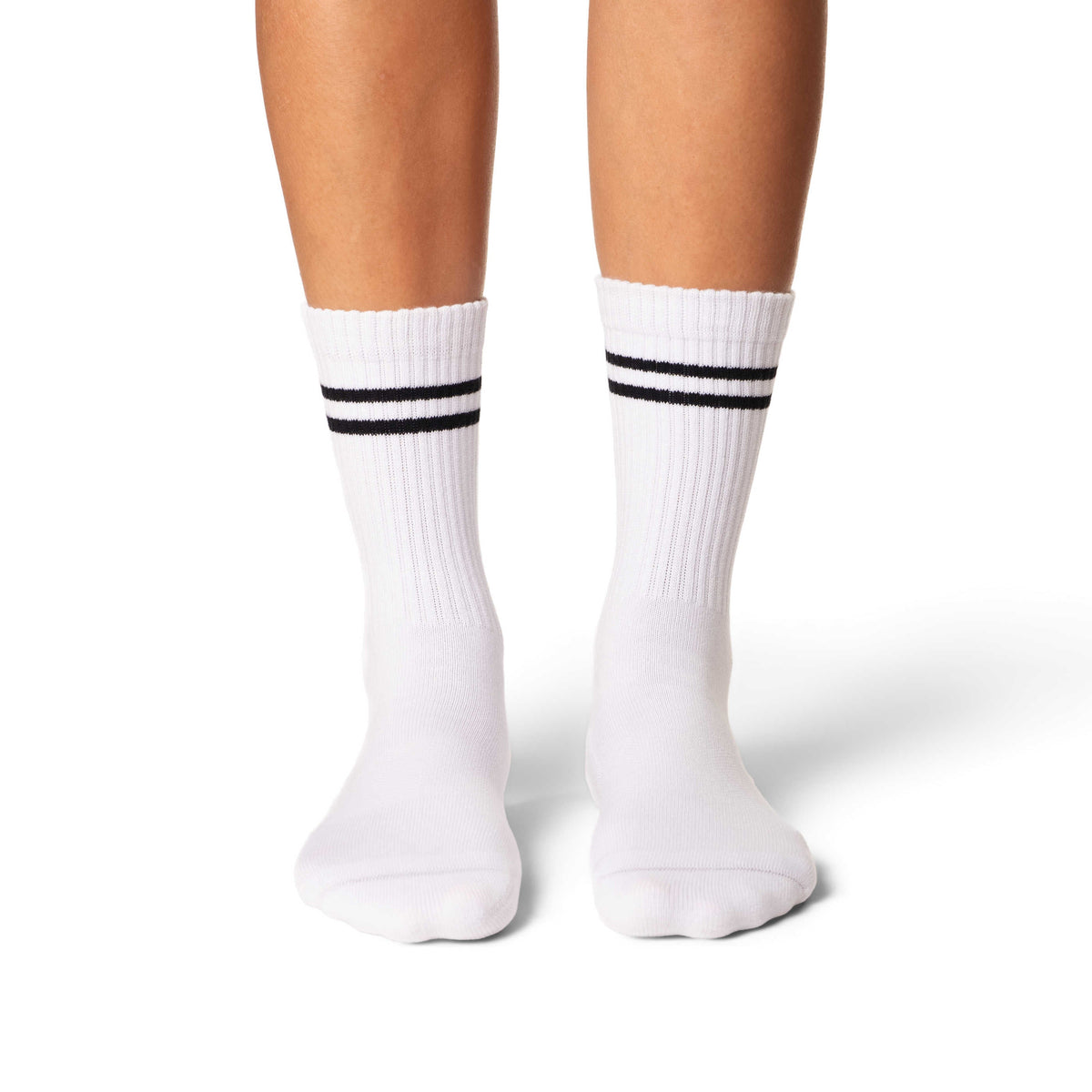 Women's Athletic Socks, White