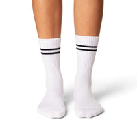 Women's Athletic Socks, White
