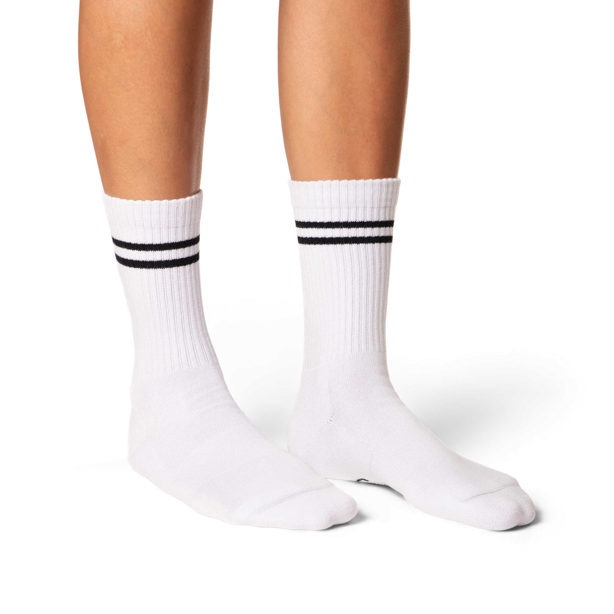 Women's Athletic Socks, White