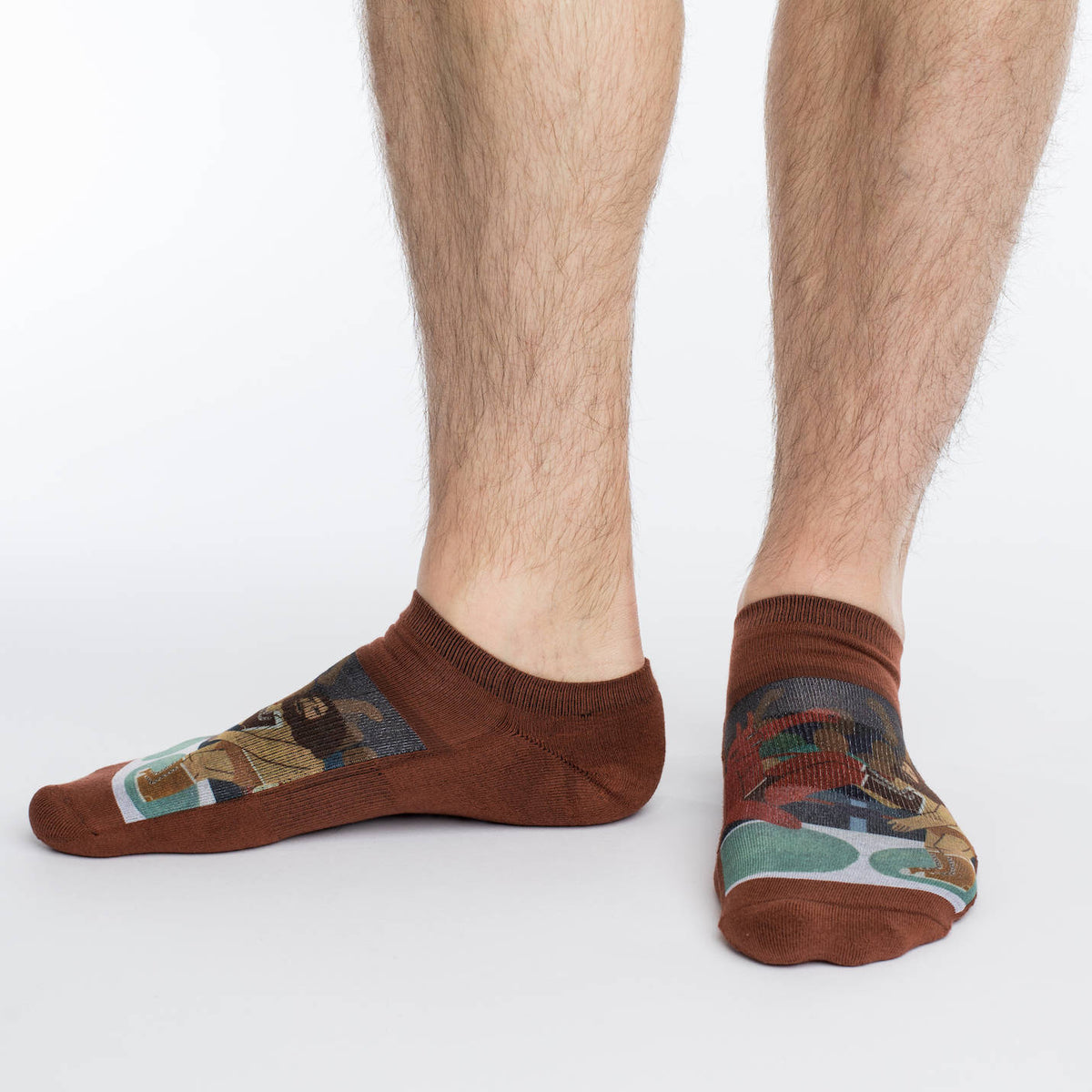 Men's Wrestling Good vs. Evil Ankle Socks