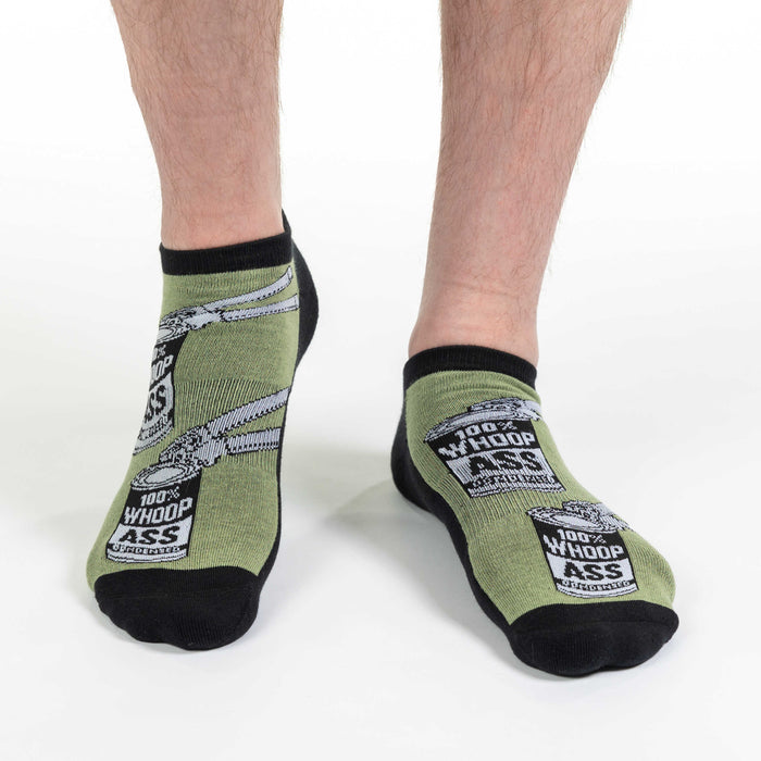 Men's A Can of Whoopass Ankle Socks