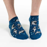 Men's Shark Attack Ankle Socks