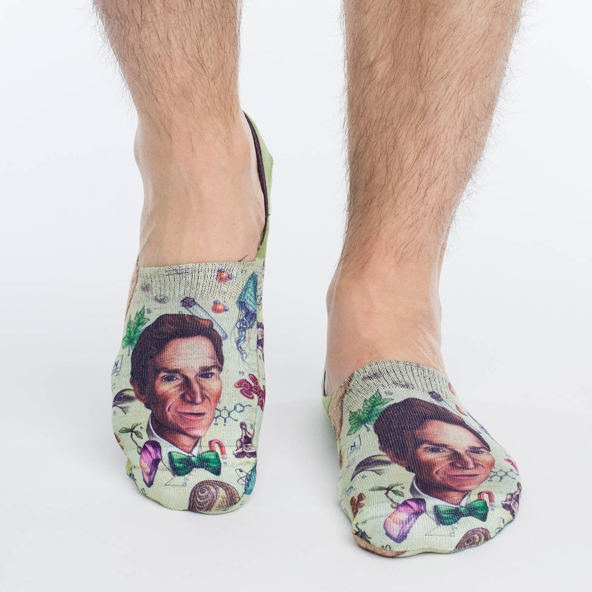 Men's Bill Nye No Show Socks