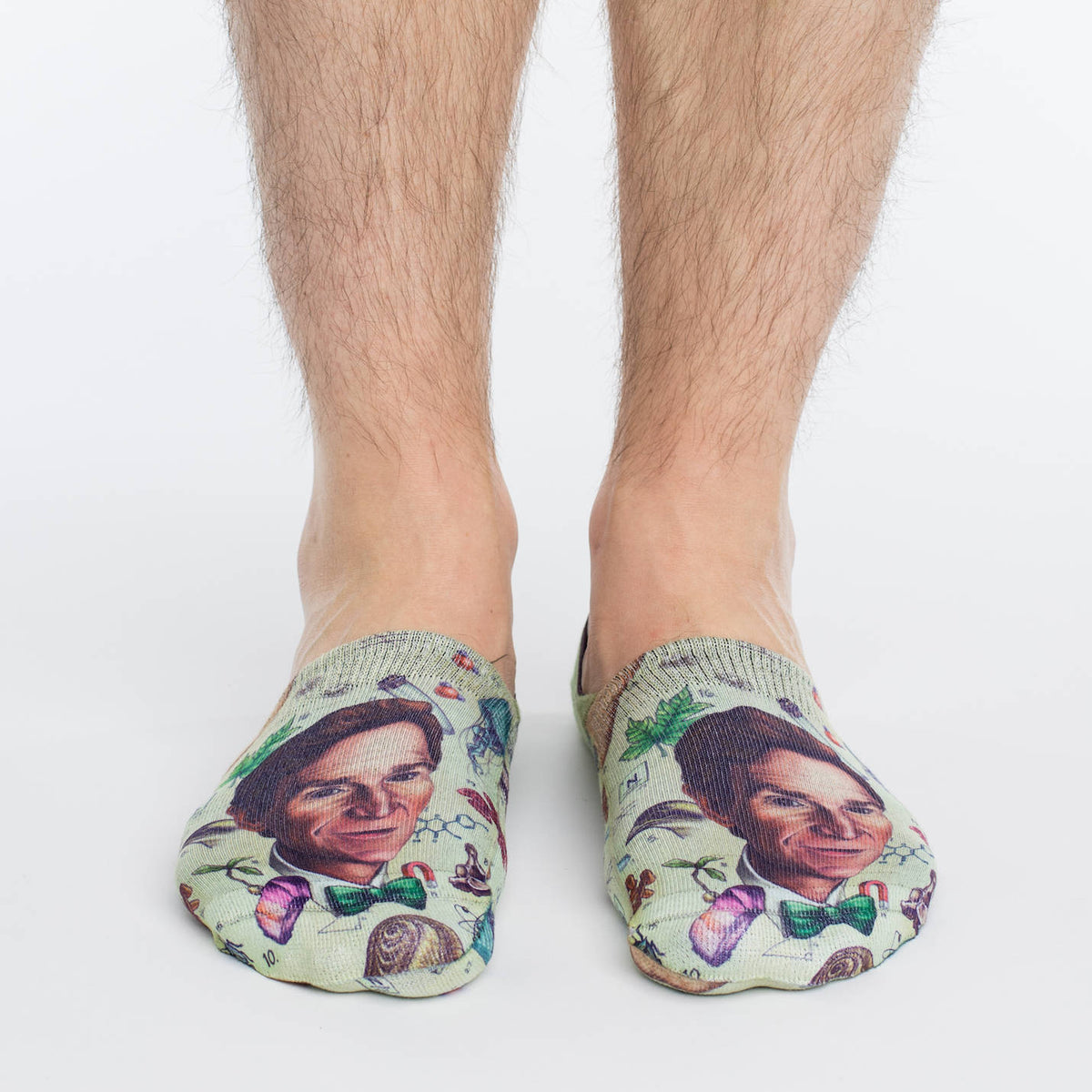 Men's Bill Nye No Show Socks