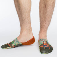 Men's Gaming Monkey No Show Socks