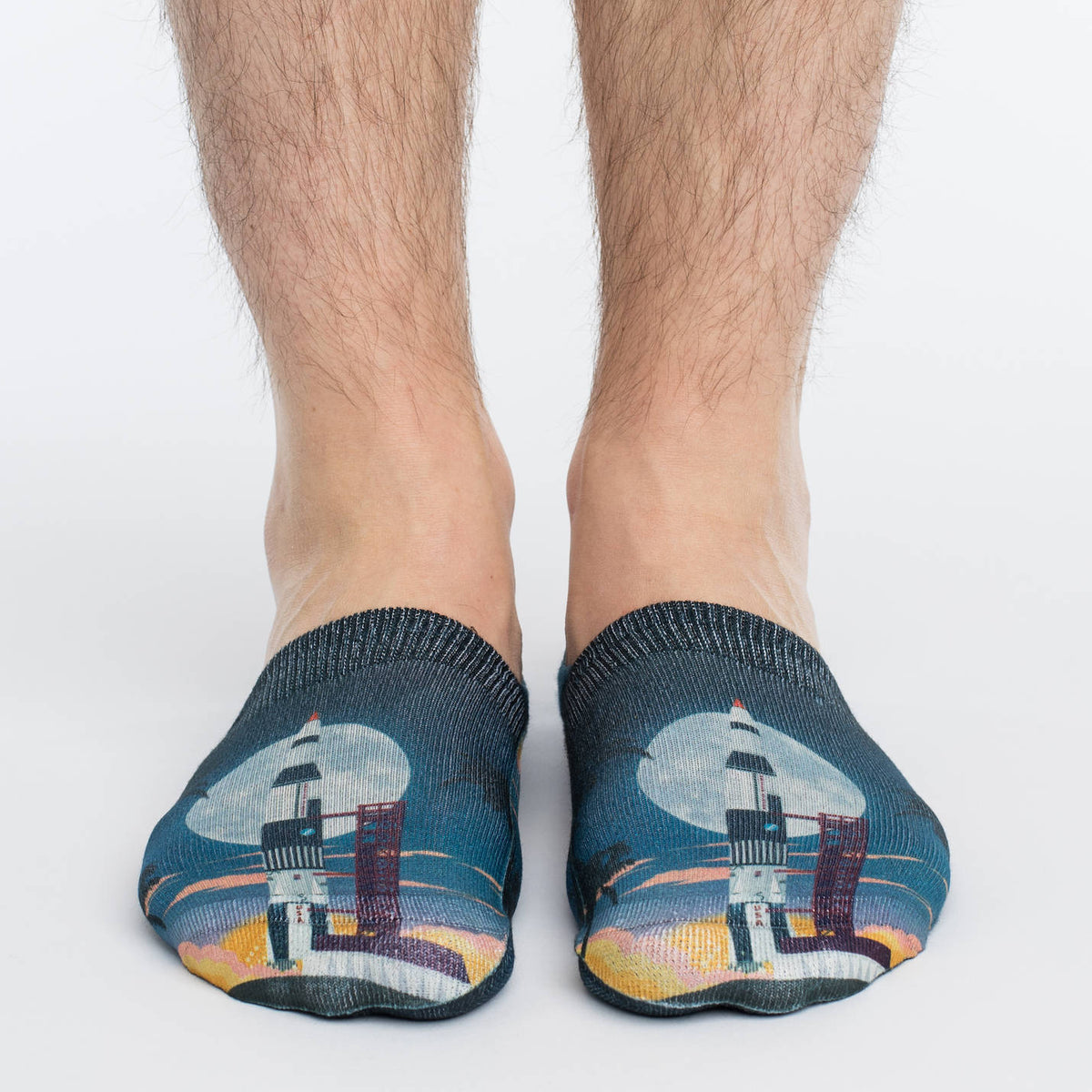 Men's Rocket Launch No Show Socks