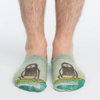 Men's Surfing Sloth No Show Socks