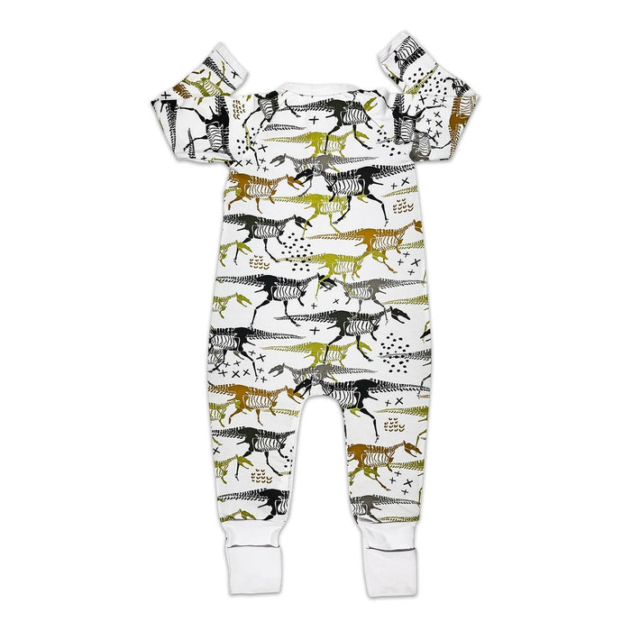 Dinosaur Skeletons Baby Pajamas