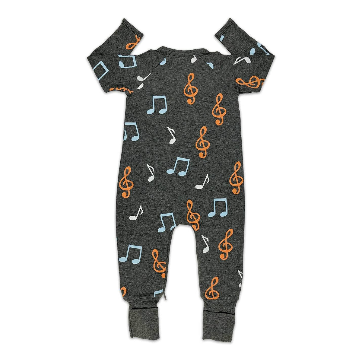 Music Notes Baby Pajamas