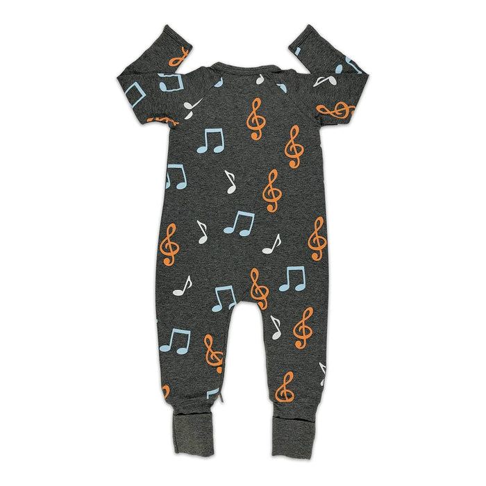 Music Notes Baby Pajamas