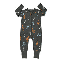 Music Notes Baby Pajamas