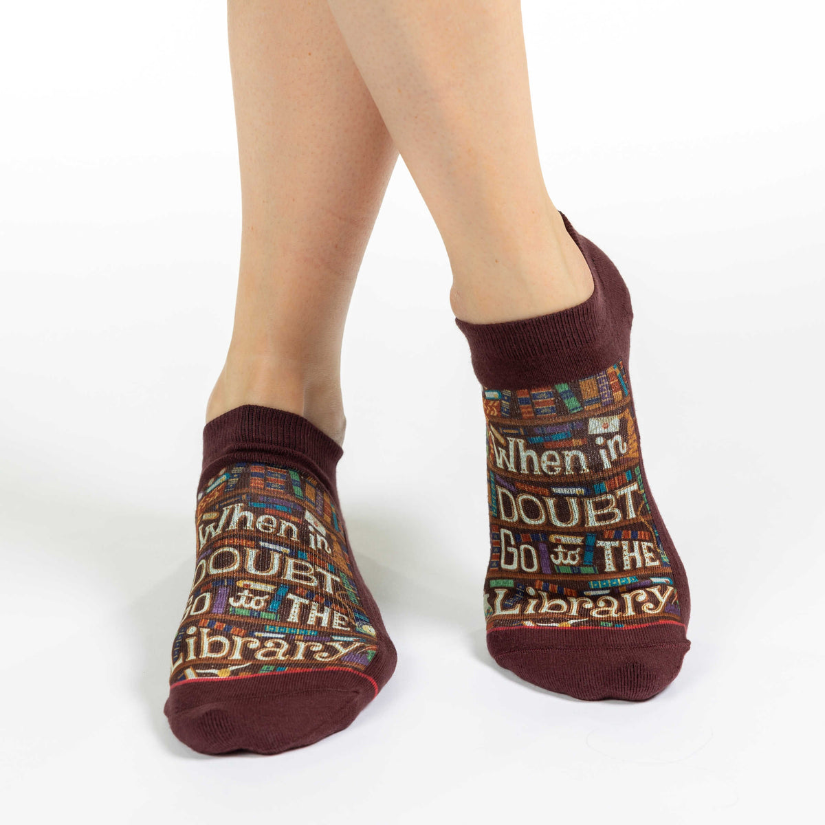 Women's Go to the Library Ankle Socks