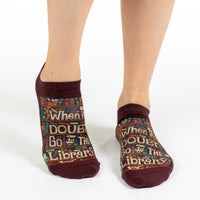 Women's Go to the Library Ankle Socks