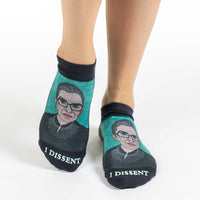 Women's Ruth Bader Ginsburg Portrait Ankle Socks
