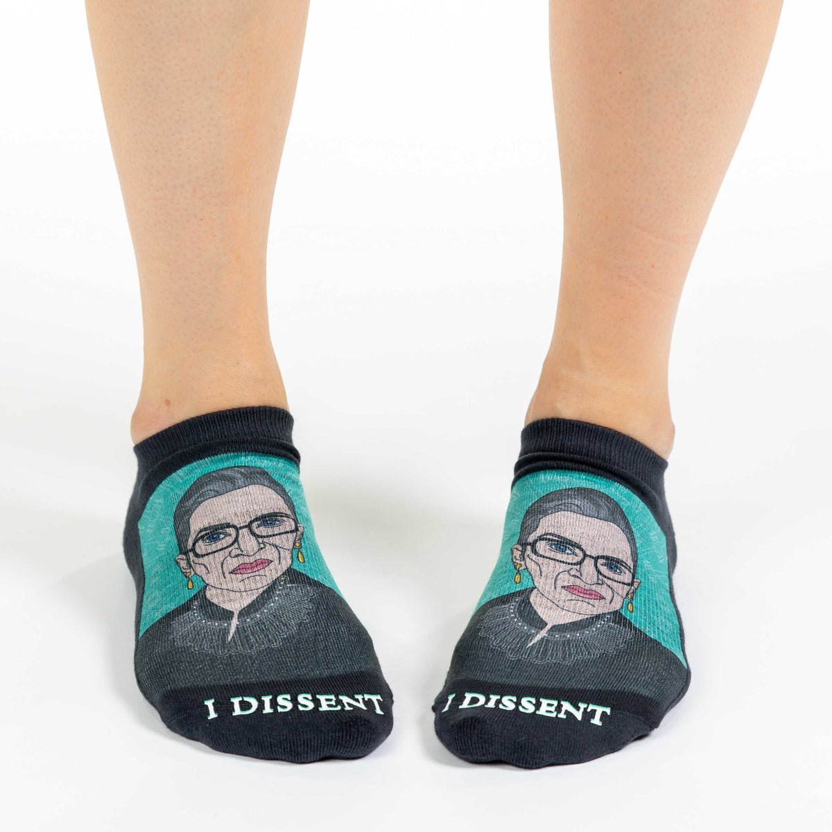 Women's Ruth Bader Ginsburg Portrait Ankle Socks