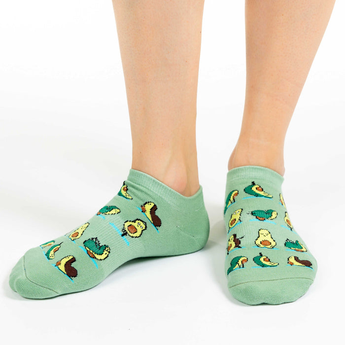 Women's Avocado Yoga Ankle Socks