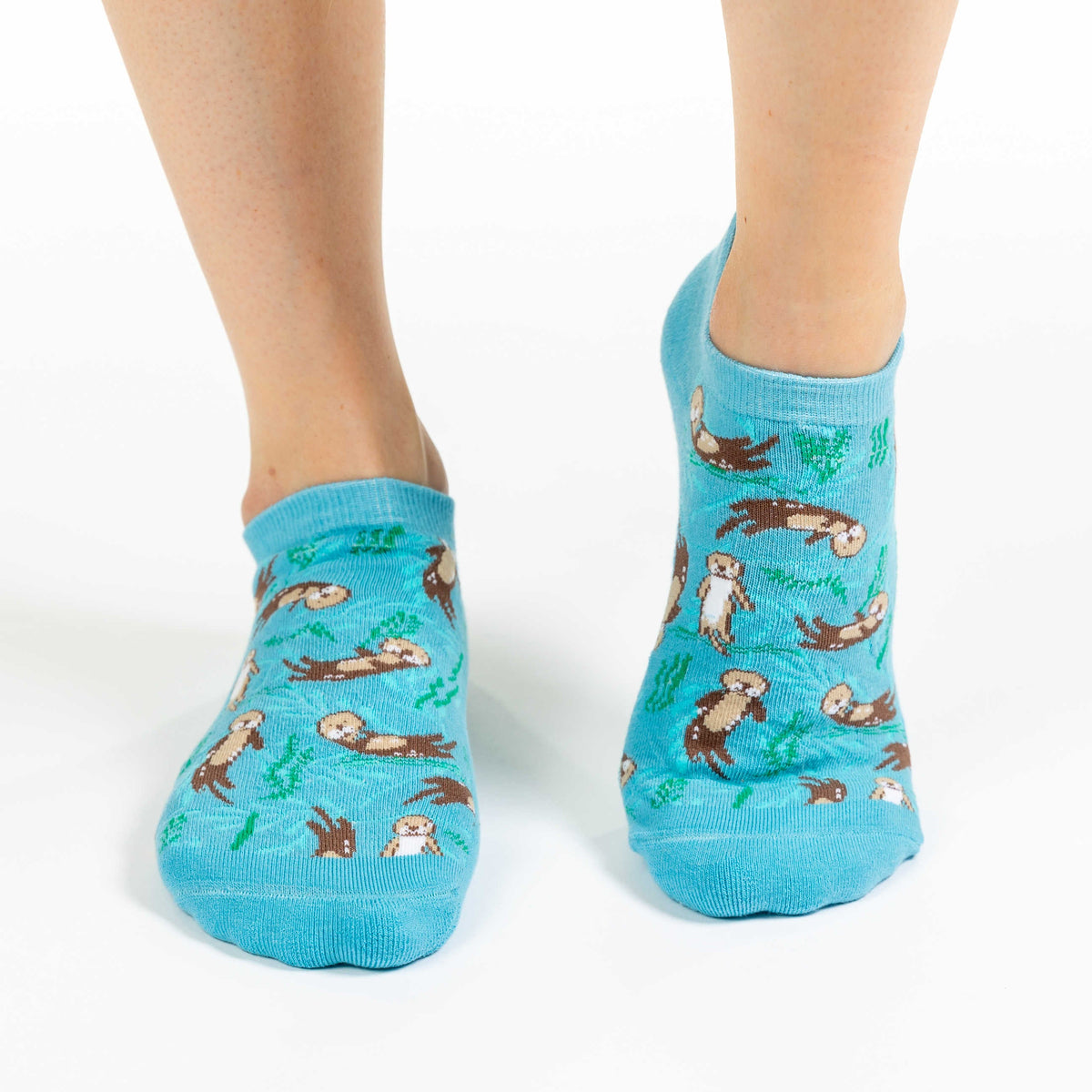 Women's Sea Otters Ankle Socks