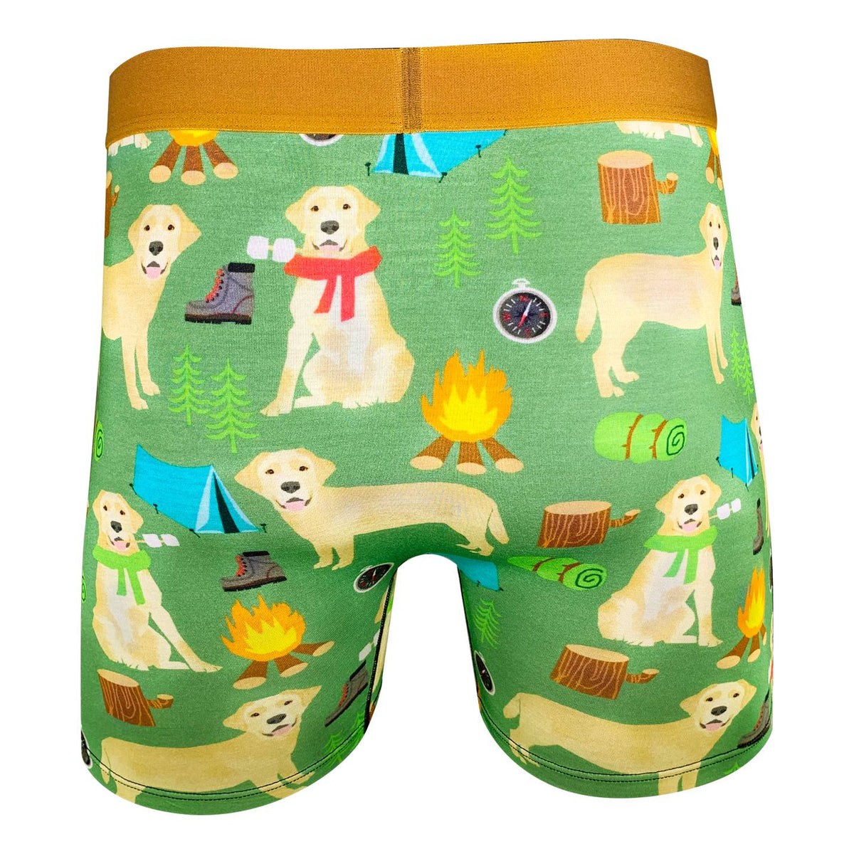 Men's Camping Labrador Retriever Underwear