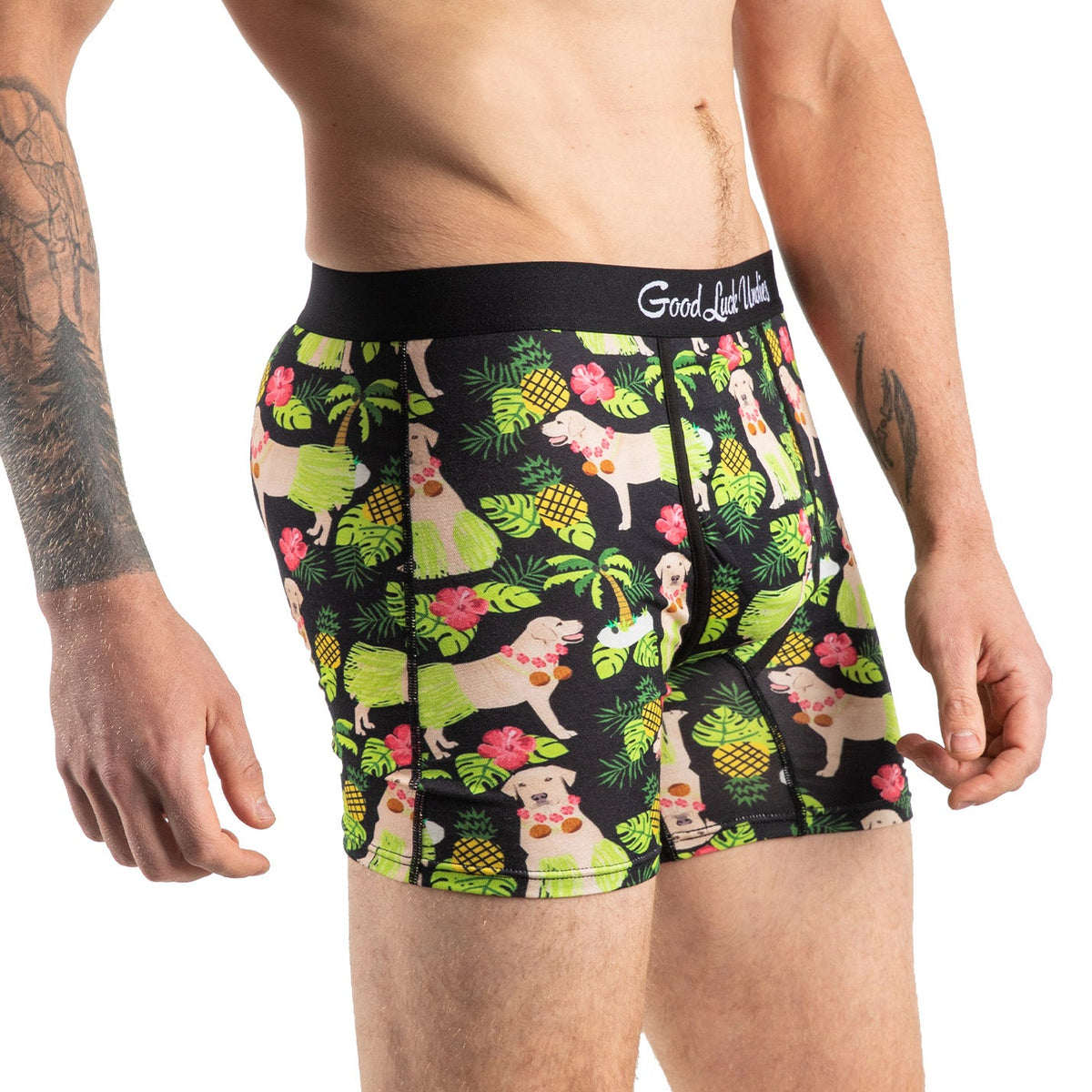 Men's Hula Labrador Retriever Underwear