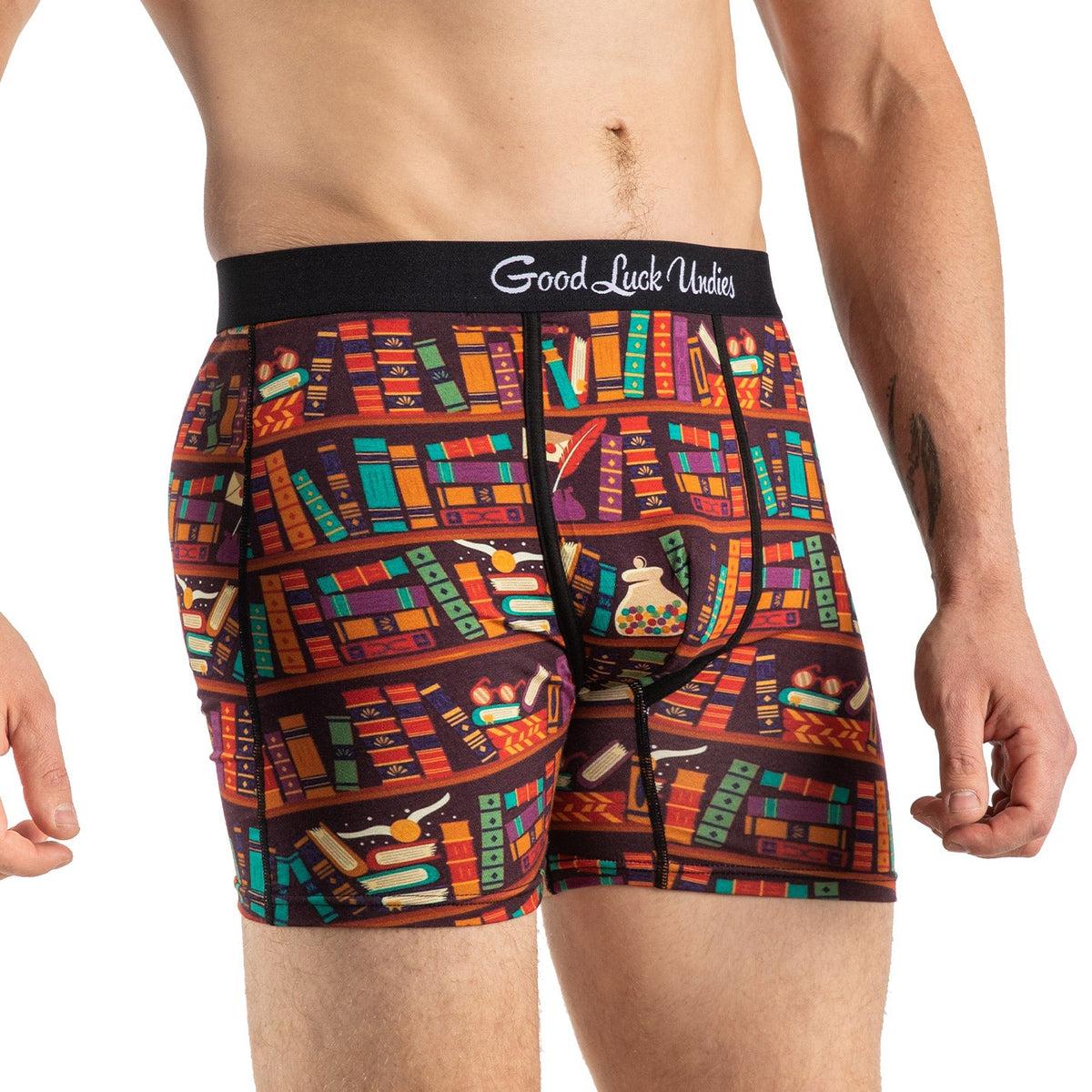 Men's Library Books Underwear