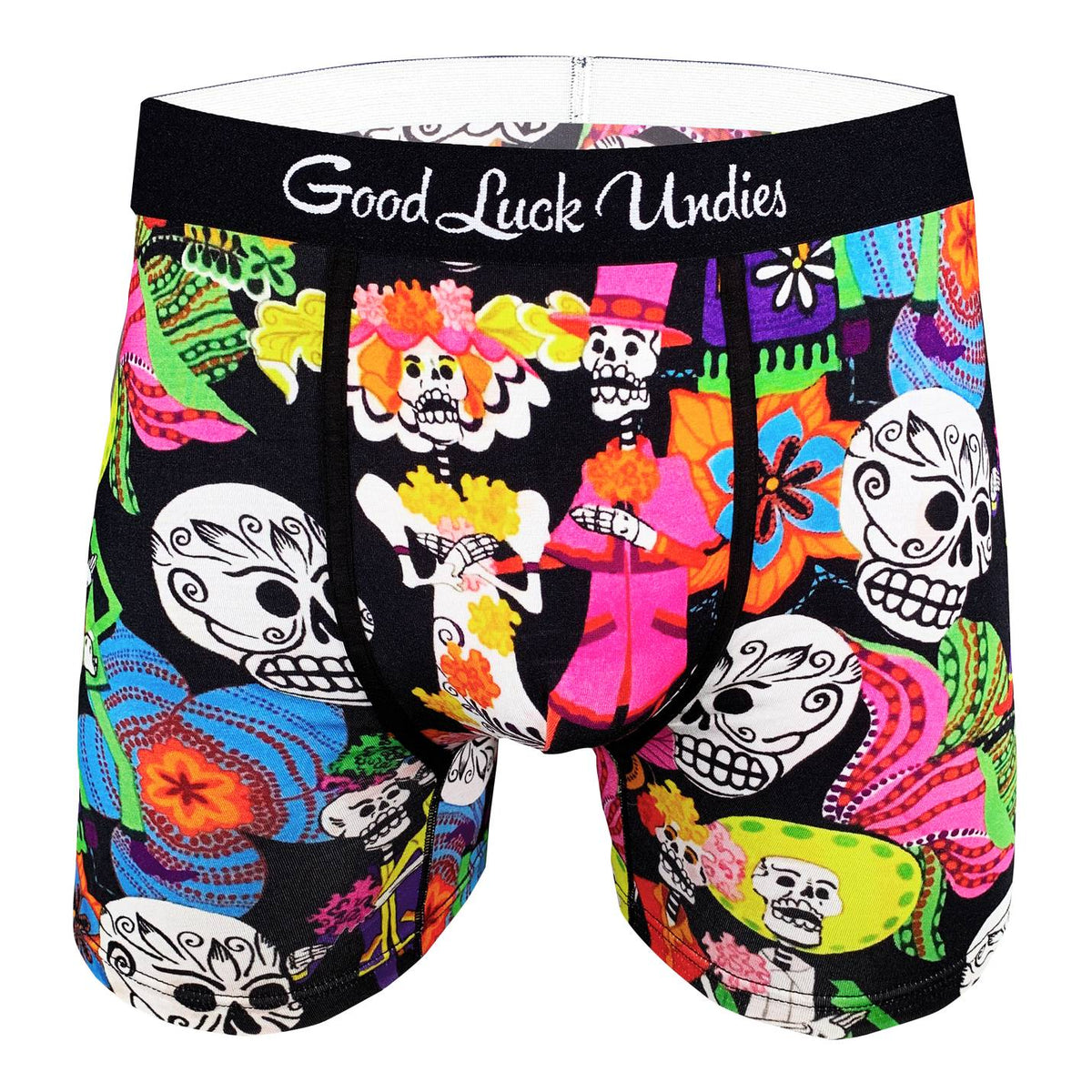 Men's Day Of The Dead Underwear