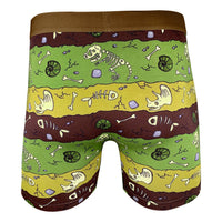 Men's Dinosaur Fossil Layers Underwear