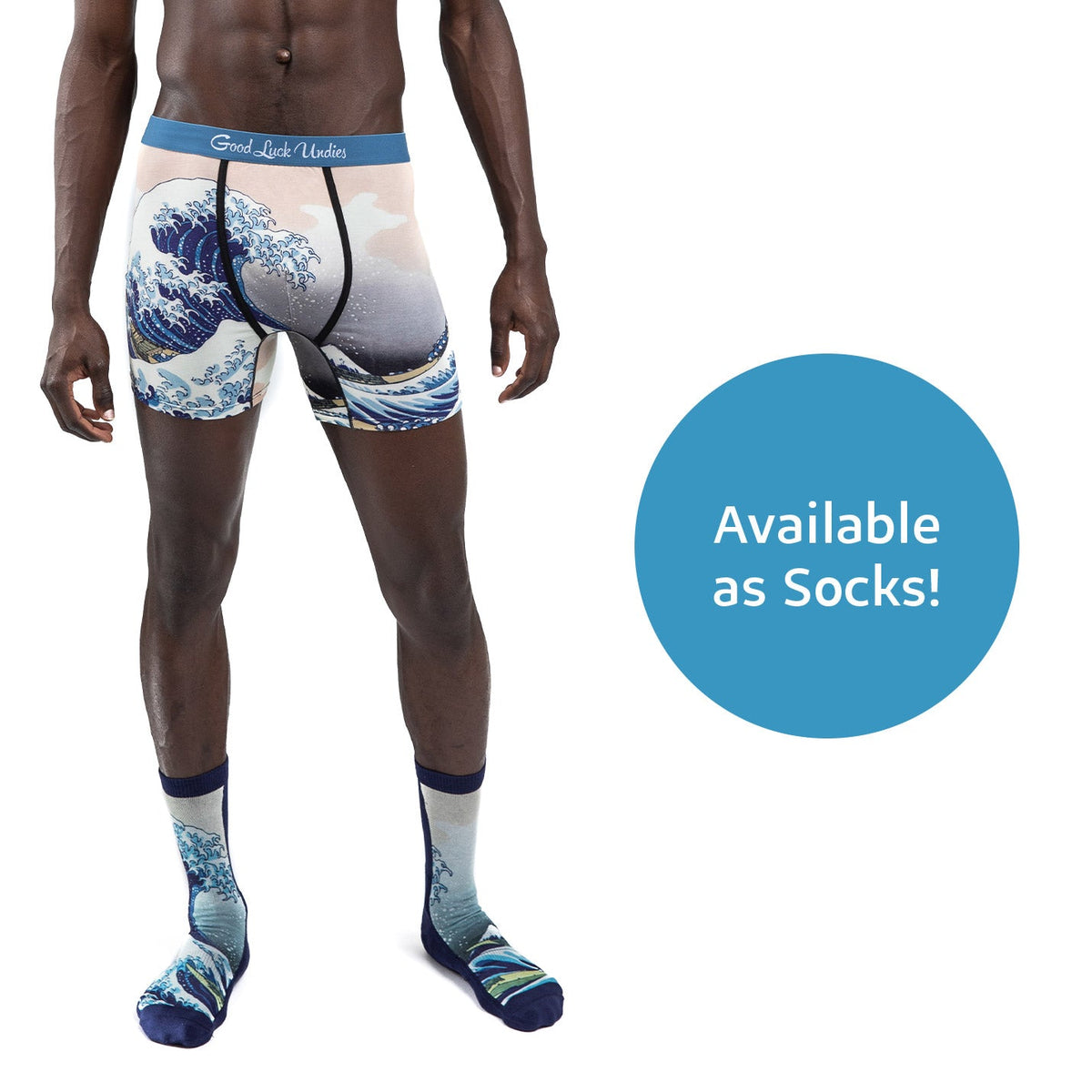 Men's The Great Wave off Kanagawa Underwear