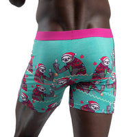 Men's Christmas Sloths Underwear