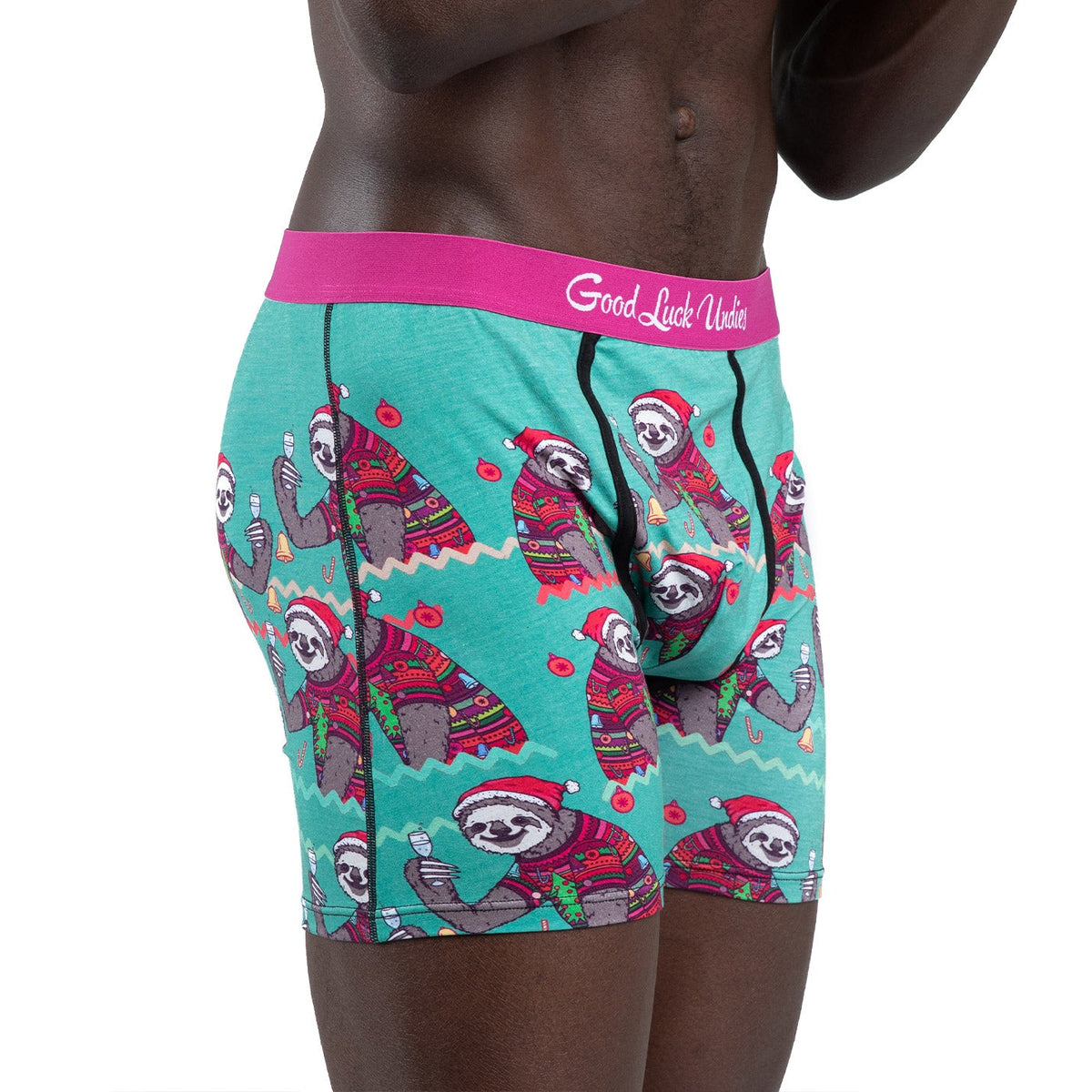 Men's Christmas Sloths Underwear
