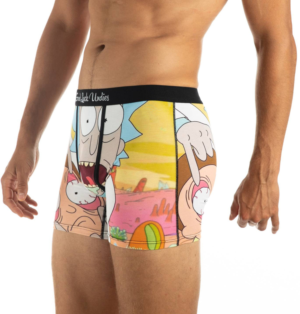 Men’s Rick and Morty, Open Your Eyes Morty Underwear