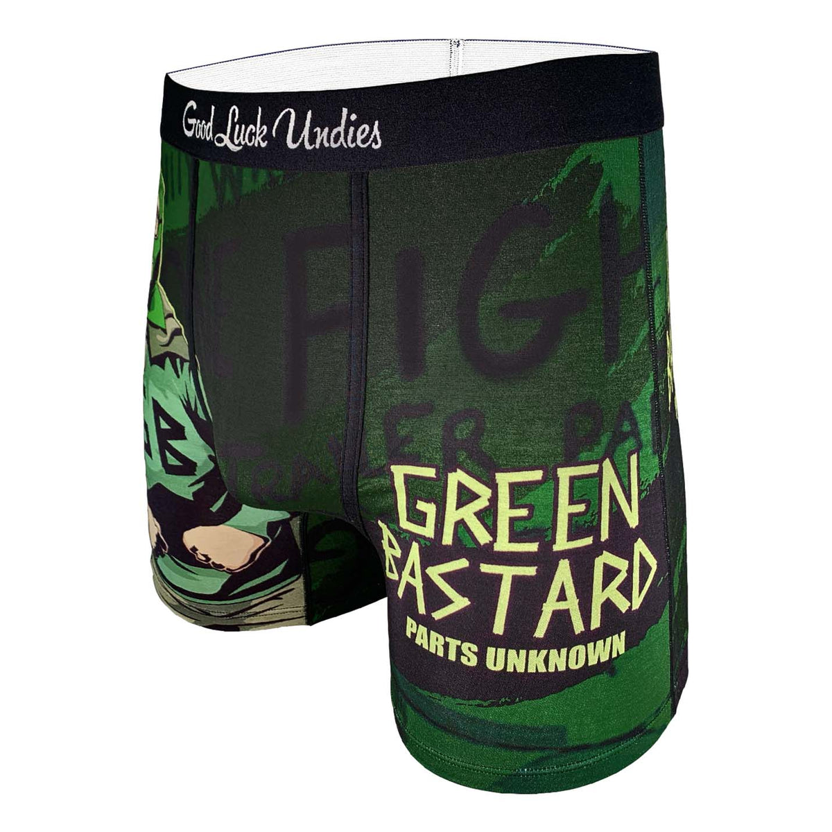 Men's Trailer Park Boys, Green Bastard Underwear