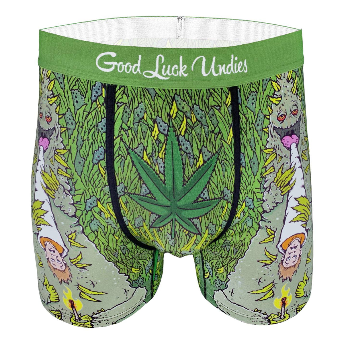 Men's Weed Smoking Human Underwear