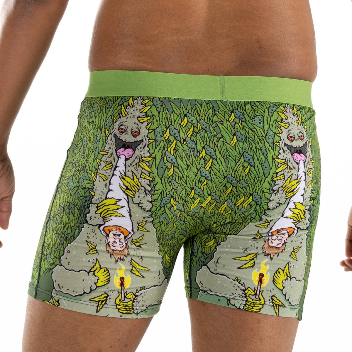 Men's Weed Smoking Human Underwear