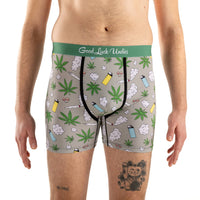 Men's Stoned Marijuana Underwear