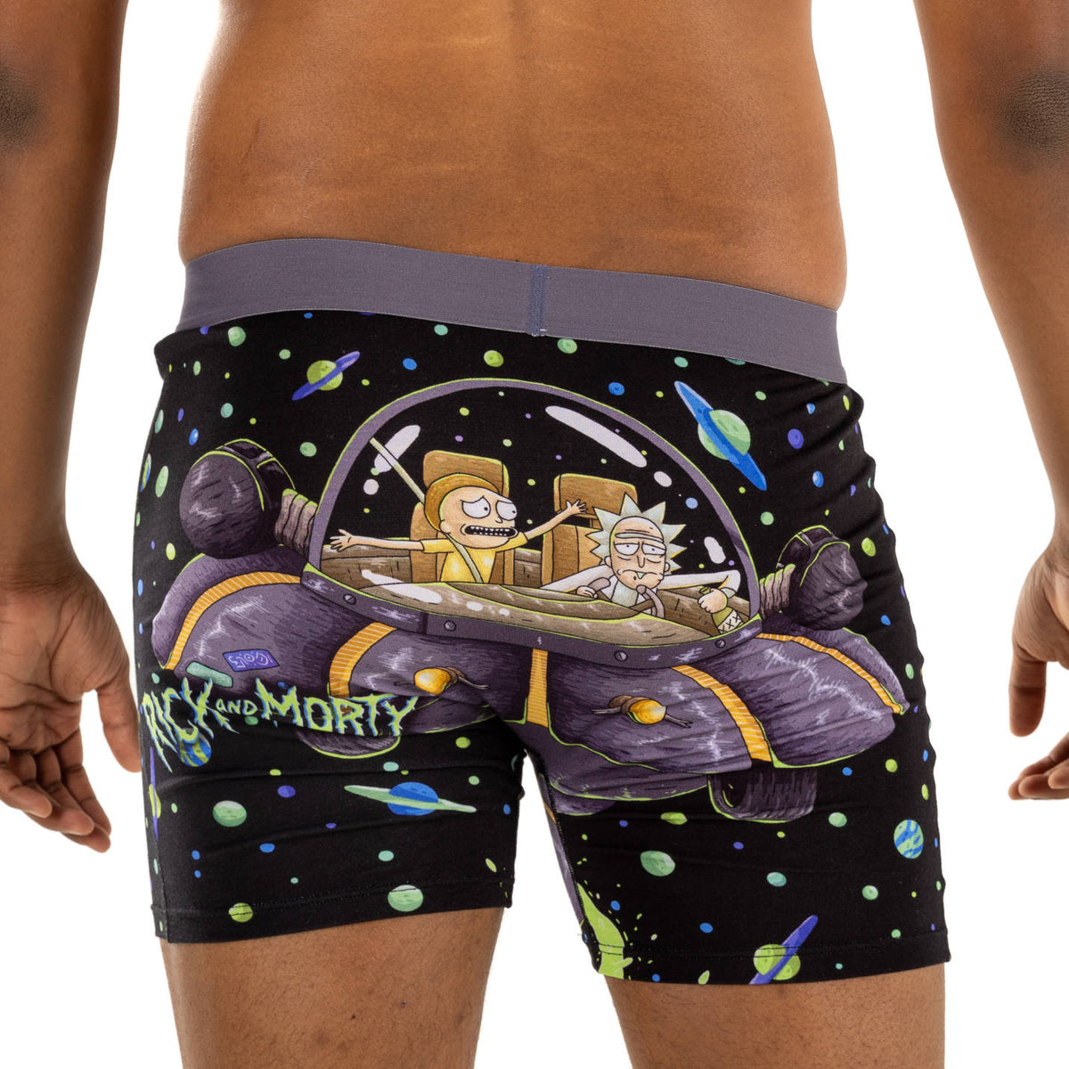 Men's Rick and Morty, Space Cruiser Underwear