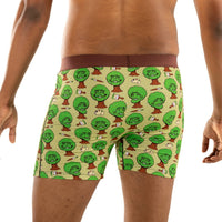 Men's Bob Ross, Happy Trees Underwear