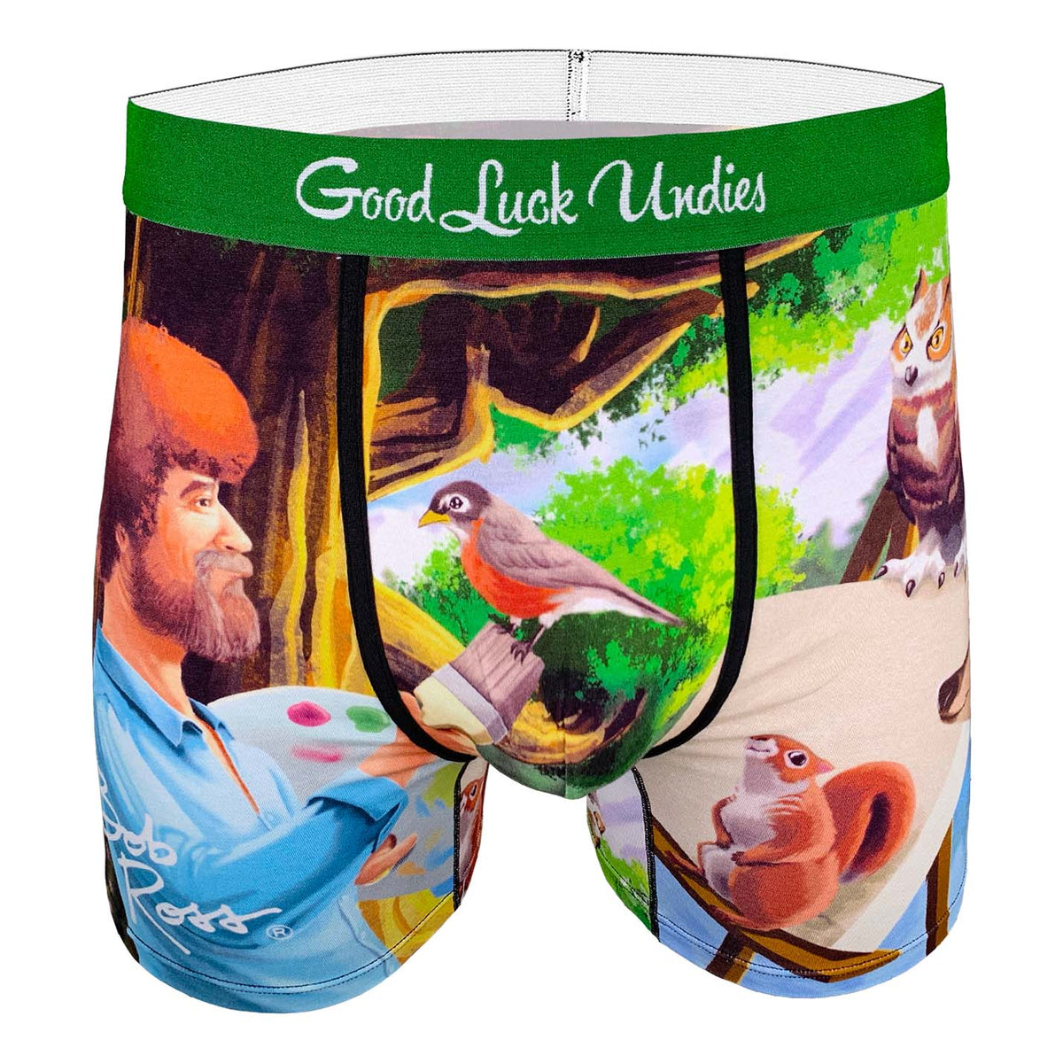 Men's Bob Ross, Painting Underwear