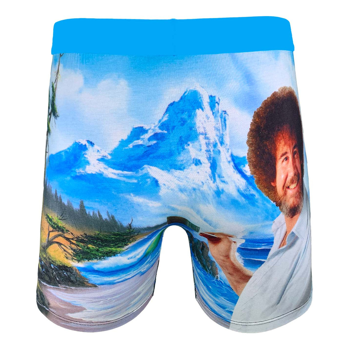 Men's Bob Ross, Happy Mountain Underwear